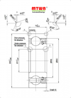 Power Hand Tool Bearing 6203 W13 FvLy TN9 A3 C3 V2 L10-6 for HUSQVARNA Wood Working Electric Tool